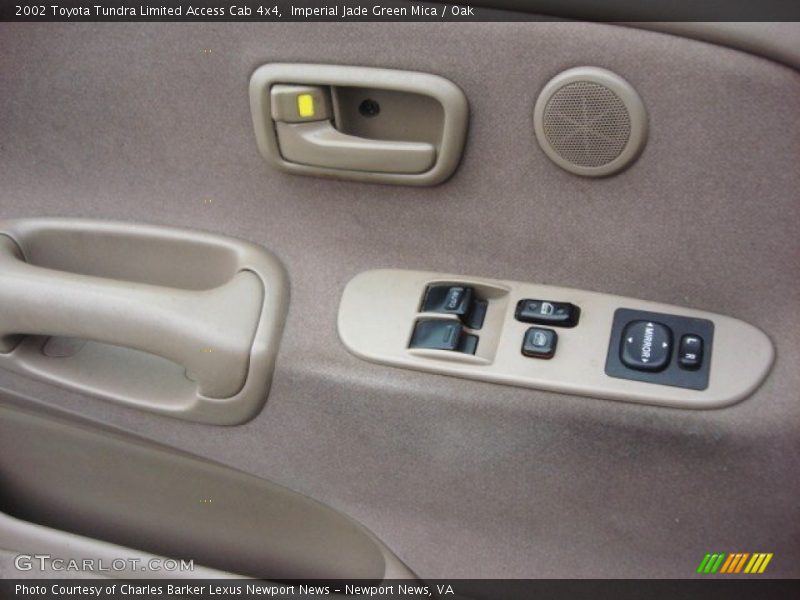 Imperial Jade Green Mica / Oak 2002 Toyota Tundra Limited Access Cab 4x4