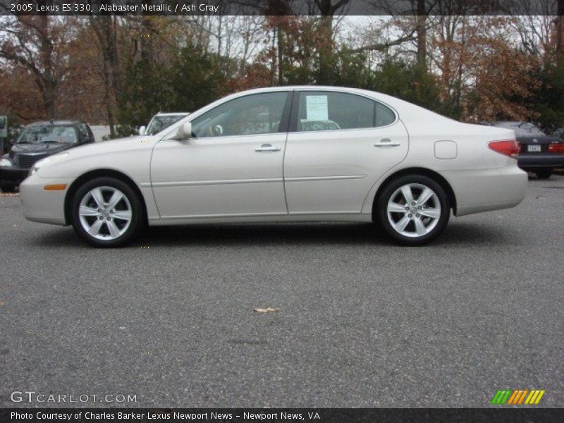 Alabaster Metallic / Ash Gray 2005 Lexus ES 330