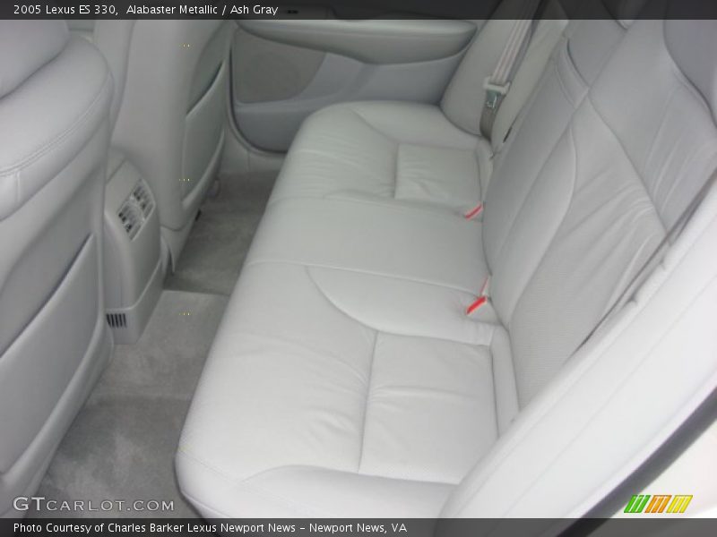Rear Seat of 2005 ES 330