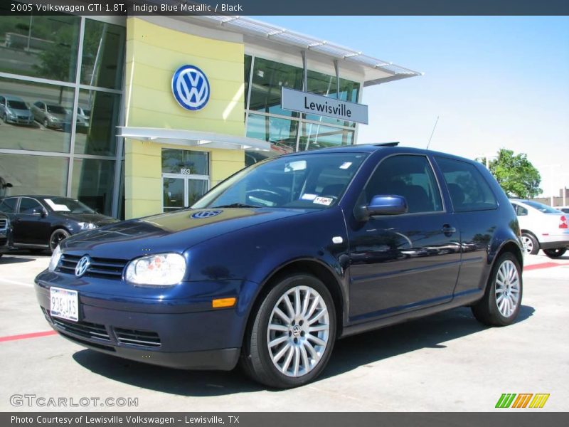Indigo Blue Metallic / Black 2005 Volkswagen GTI 1.8T