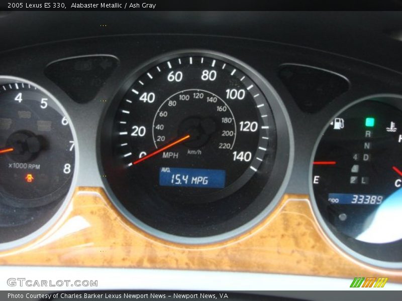  2005 ES 330 330 Gauges