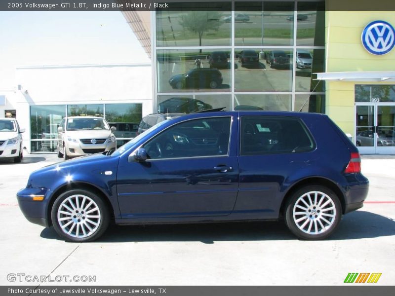 Indigo Blue Metallic / Black 2005 Volkswagen GTI 1.8T