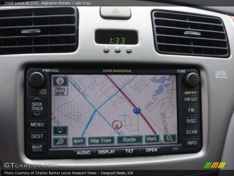 Navigation of 2005 ES 330
