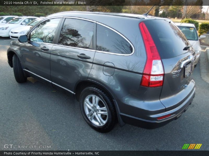 Polished Metal Metallic / Black 2010 Honda CR-V EX