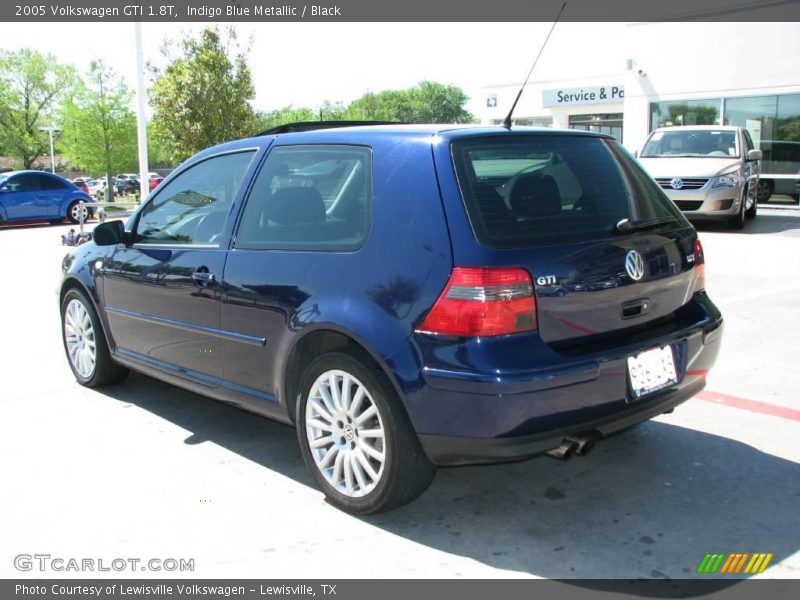 Indigo Blue Metallic / Black 2005 Volkswagen GTI 1.8T
