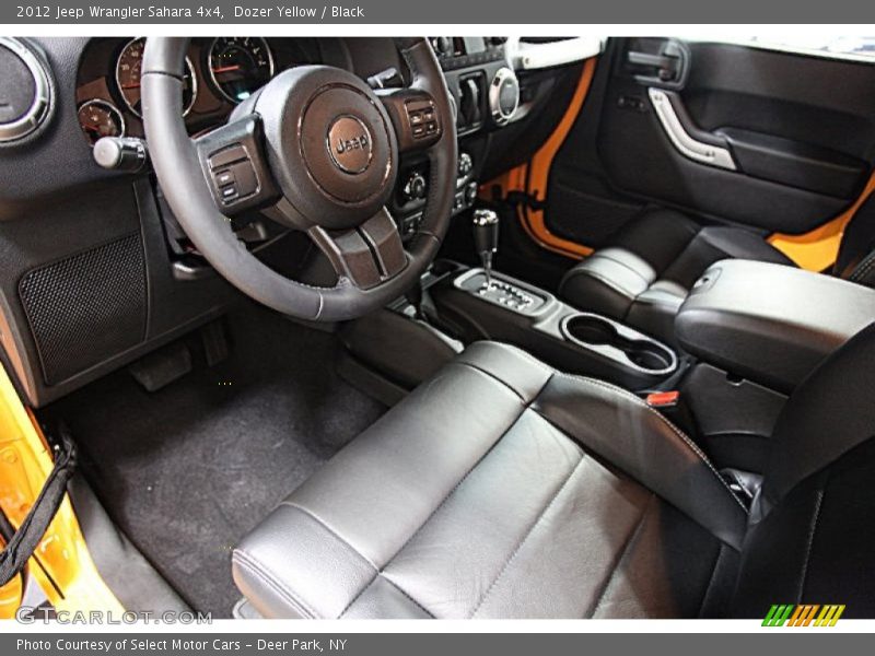 Dozer Yellow / Black 2012 Jeep Wrangler Sahara 4x4