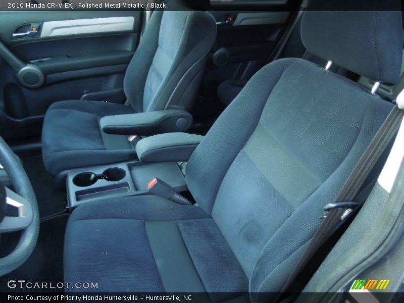 Polished Metal Metallic / Black 2010 Honda CR-V EX