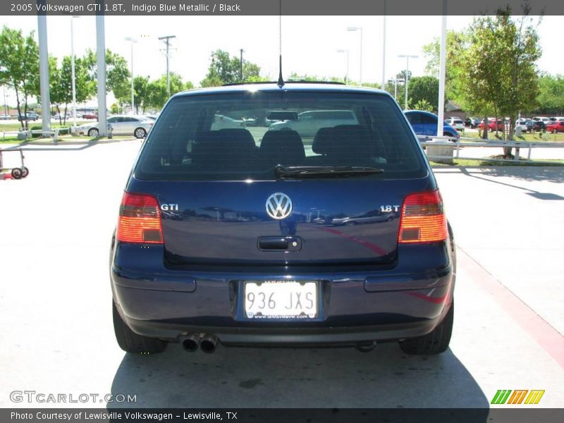 Indigo Blue Metallic / Black 2005 Volkswagen GTI 1.8T