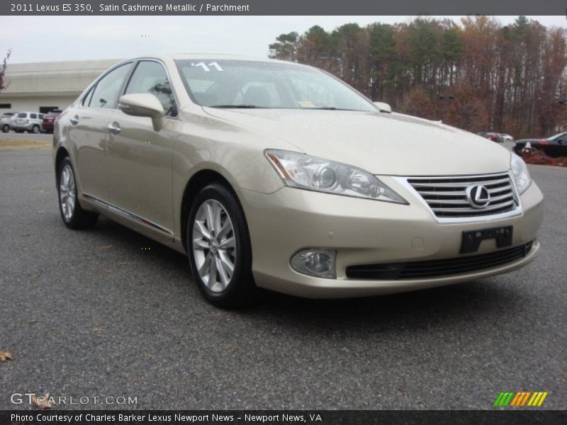 Satin Cashmere Metallic / Parchment 2011 Lexus ES 350