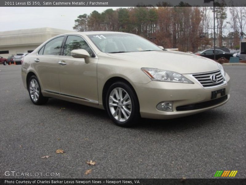 Satin Cashmere Metallic / Parchment 2011 Lexus ES 350