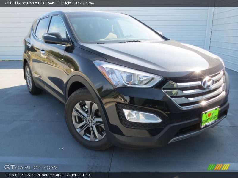 Twilight Black / Gray 2013 Hyundai Santa Fe Sport