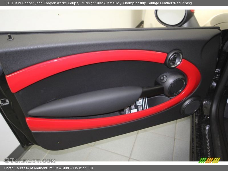Door Panel of 2013 Cooper John Cooper Works Coupe