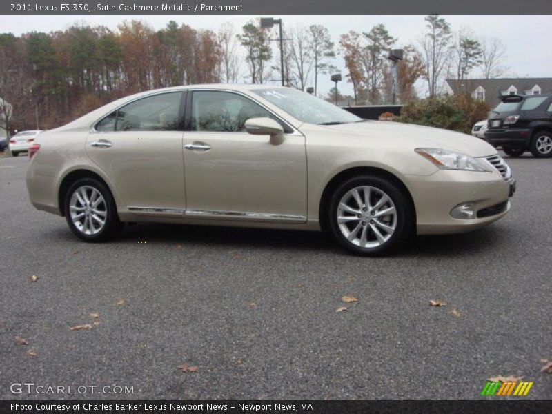 Satin Cashmere Metallic / Parchment 2011 Lexus ES 350