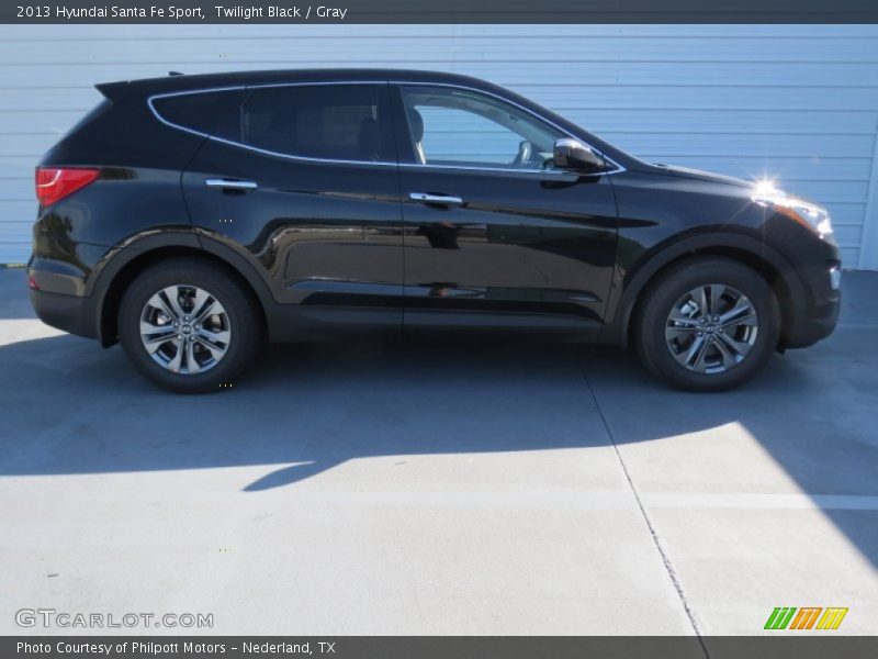 Twilight Black / Gray 2013 Hyundai Santa Fe Sport