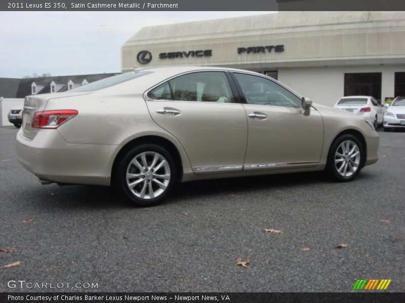Satin Cashmere Metallic / Parchment 2011 Lexus ES 350