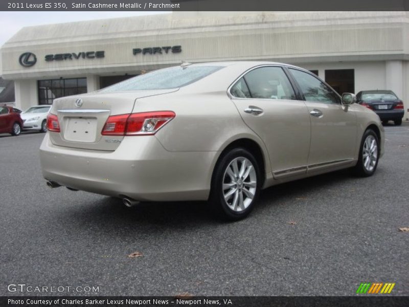 Satin Cashmere Metallic / Parchment 2011 Lexus ES 350
