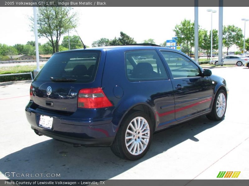 Indigo Blue Metallic / Black 2005 Volkswagen GTI 1.8T