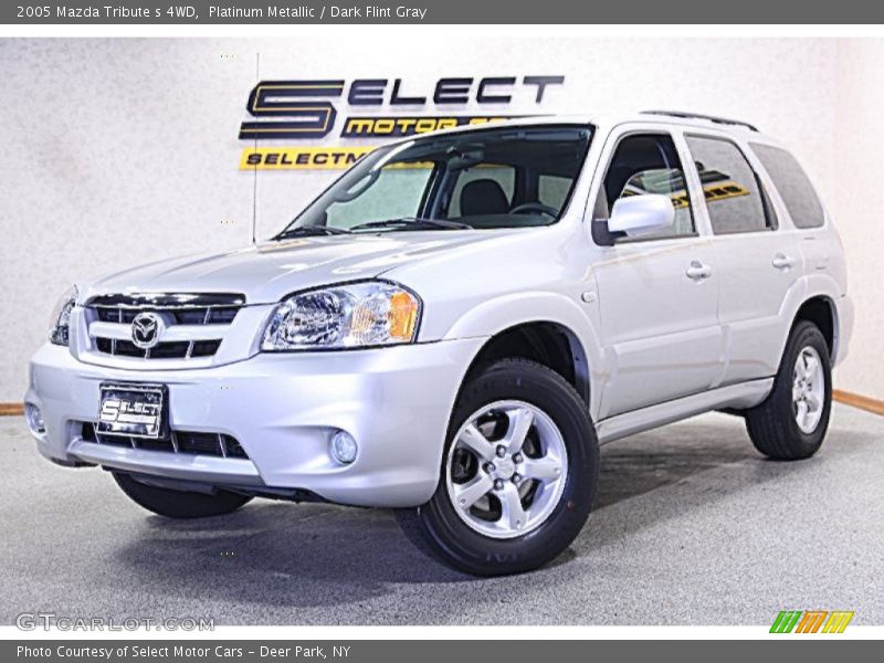 Platinum Metallic / Dark Flint Gray 2005 Mazda Tribute s 4WD