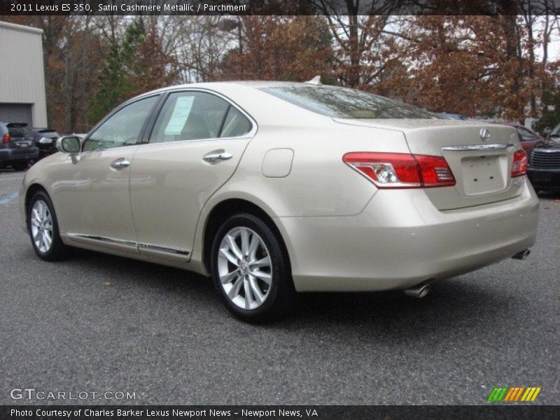 Satin Cashmere Metallic / Parchment 2011 Lexus ES 350