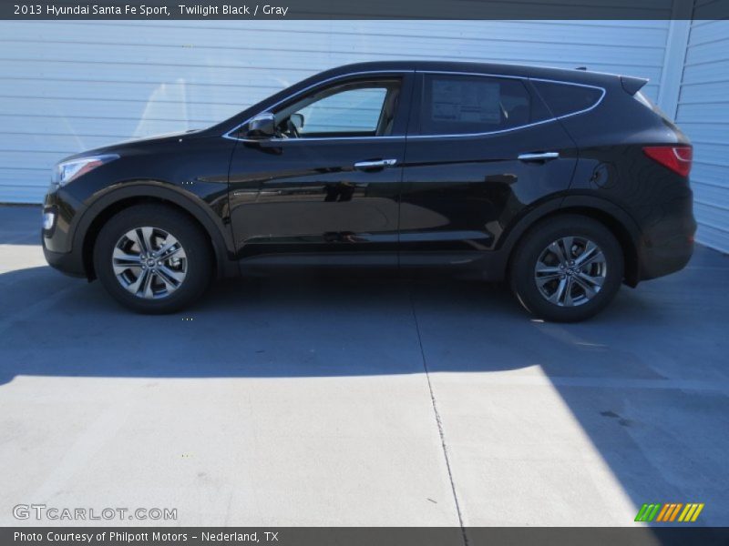 Twilight Black / Gray 2013 Hyundai Santa Fe Sport