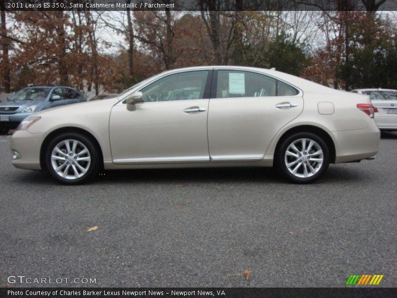 Satin Cashmere Metallic / Parchment 2011 Lexus ES 350
