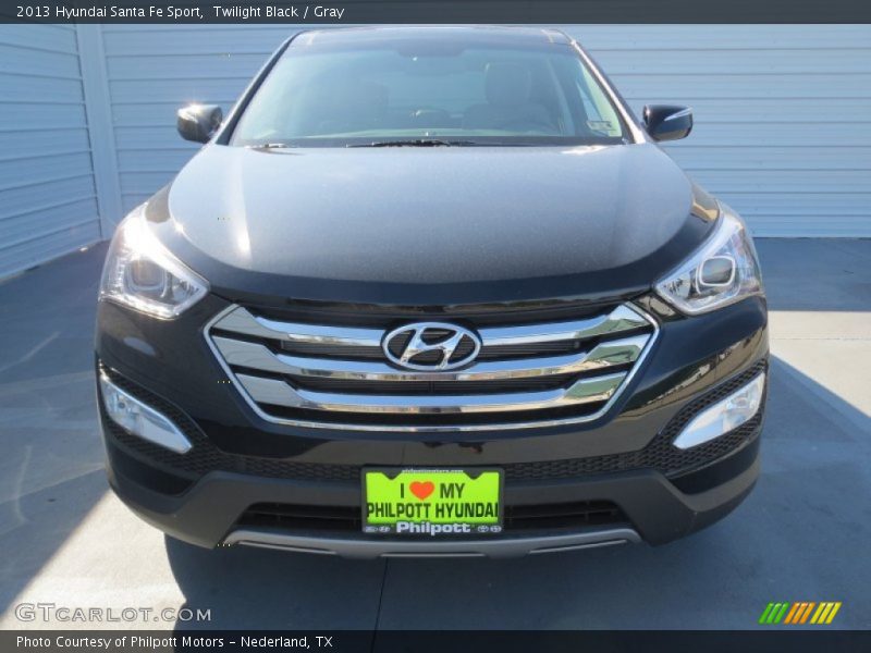 Twilight Black / Gray 2013 Hyundai Santa Fe Sport