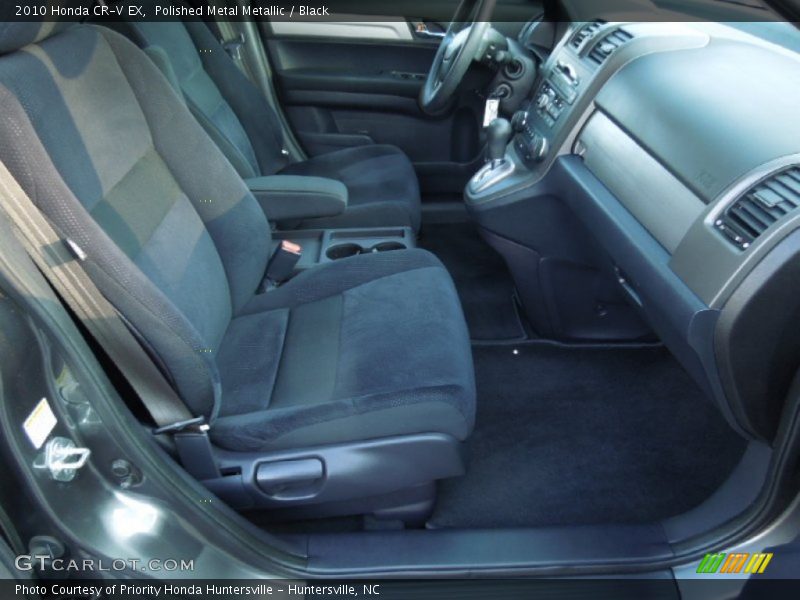 Polished Metal Metallic / Black 2010 Honda CR-V EX