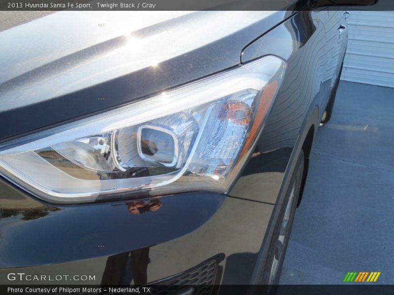 Twilight Black / Gray 2013 Hyundai Santa Fe Sport