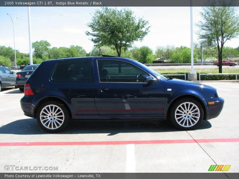 Indigo Blue Metallic / Black 2005 Volkswagen GTI 1.8T