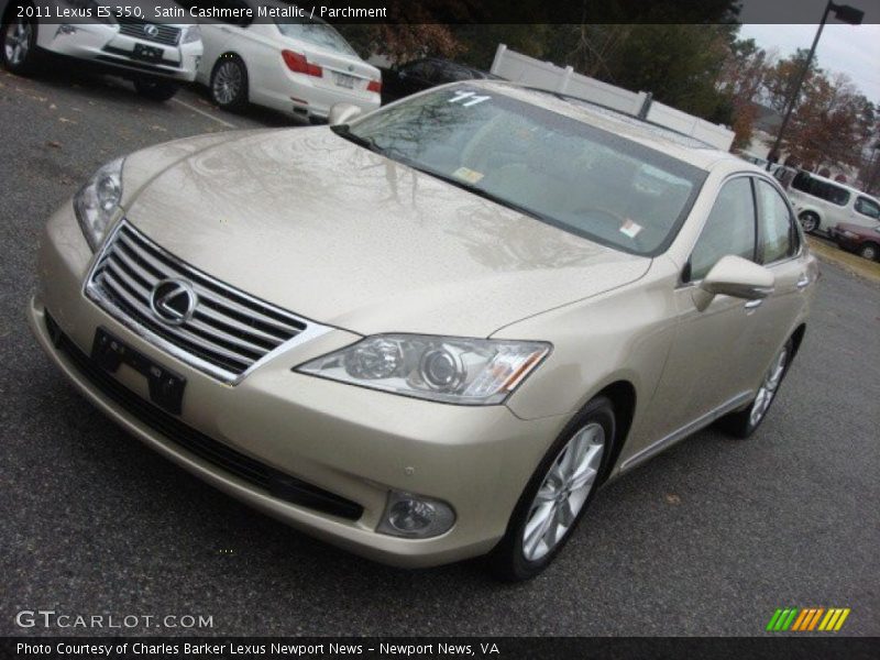 Satin Cashmere Metallic / Parchment 2011 Lexus ES 350