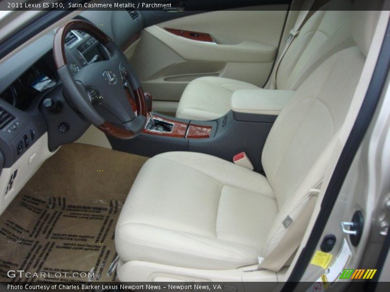 Satin Cashmere Metallic / Parchment 2011 Lexus ES 350
