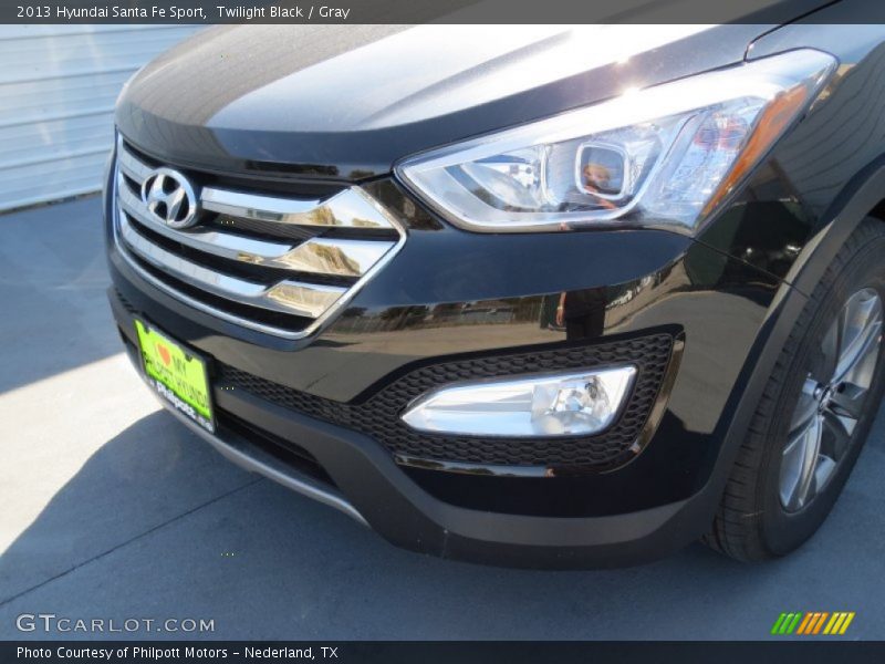 Twilight Black / Gray 2013 Hyundai Santa Fe Sport