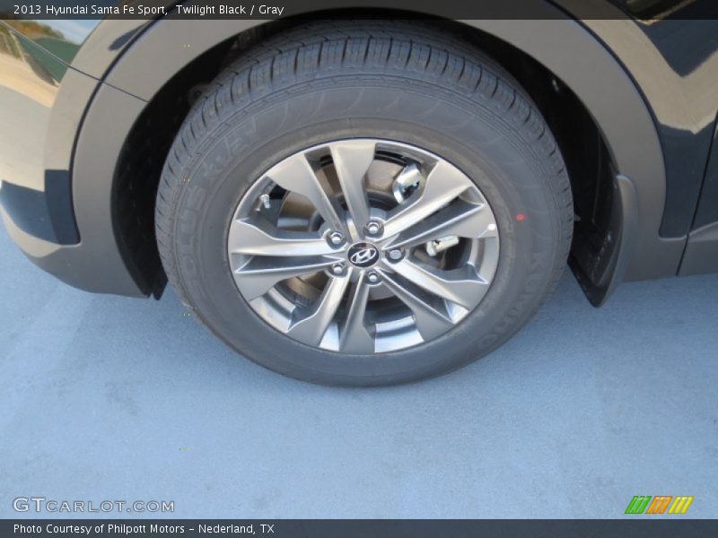 Twilight Black / Gray 2013 Hyundai Santa Fe Sport