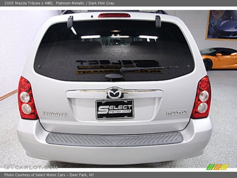 Platinum Metallic / Dark Flint Gray 2005 Mazda Tribute s 4WD