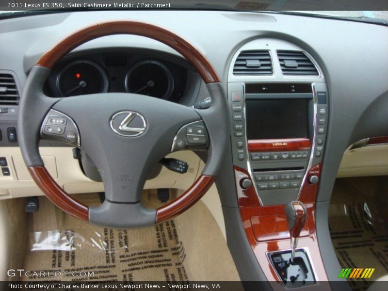 Satin Cashmere Metallic / Parchment 2011 Lexus ES 350