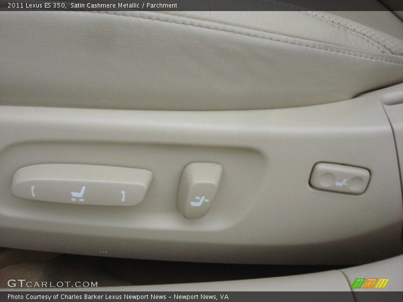 Satin Cashmere Metallic / Parchment 2011 Lexus ES 350