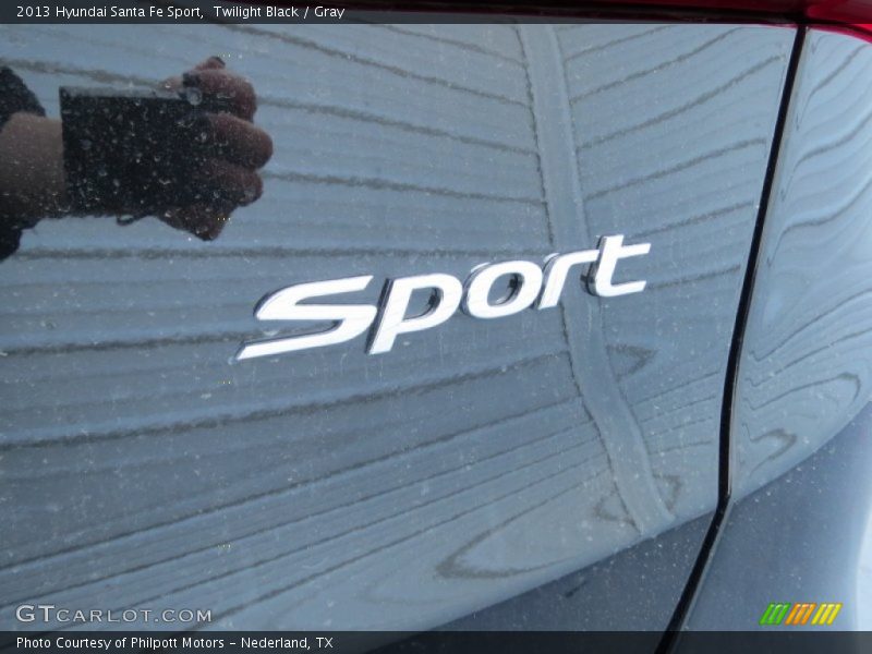 Twilight Black / Gray 2013 Hyundai Santa Fe Sport