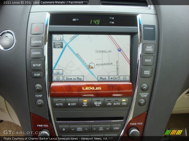 Satin Cashmere Metallic / Parchment 2011 Lexus ES 350