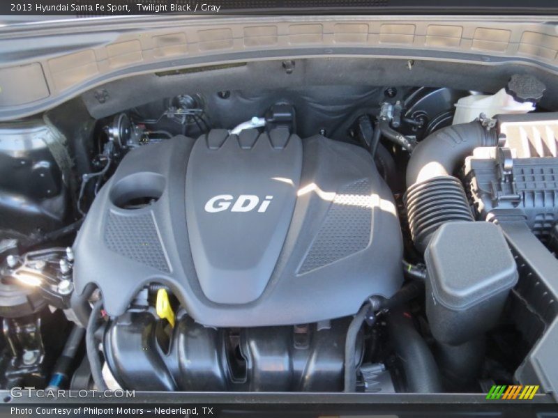 Twilight Black / Gray 2013 Hyundai Santa Fe Sport