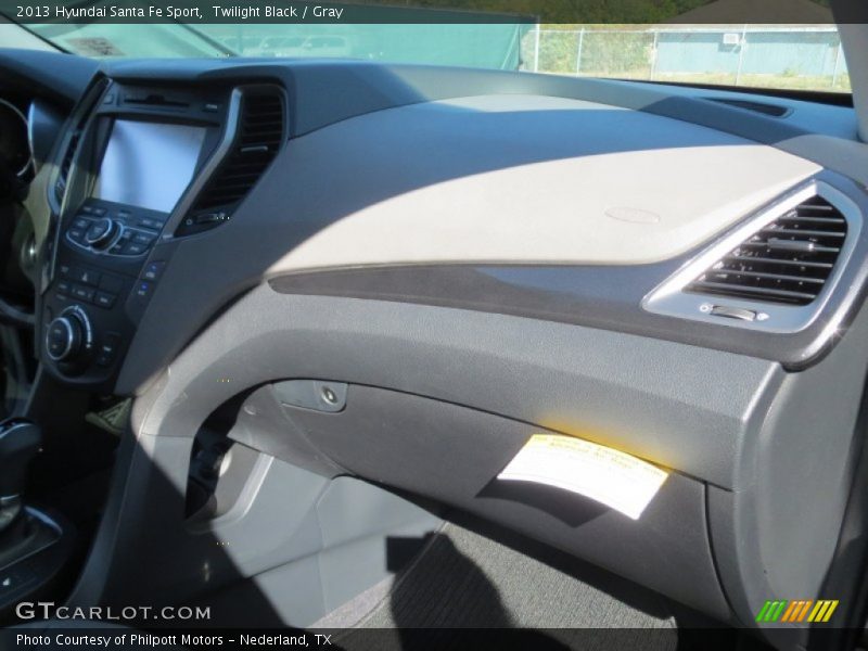 Twilight Black / Gray 2013 Hyundai Santa Fe Sport
