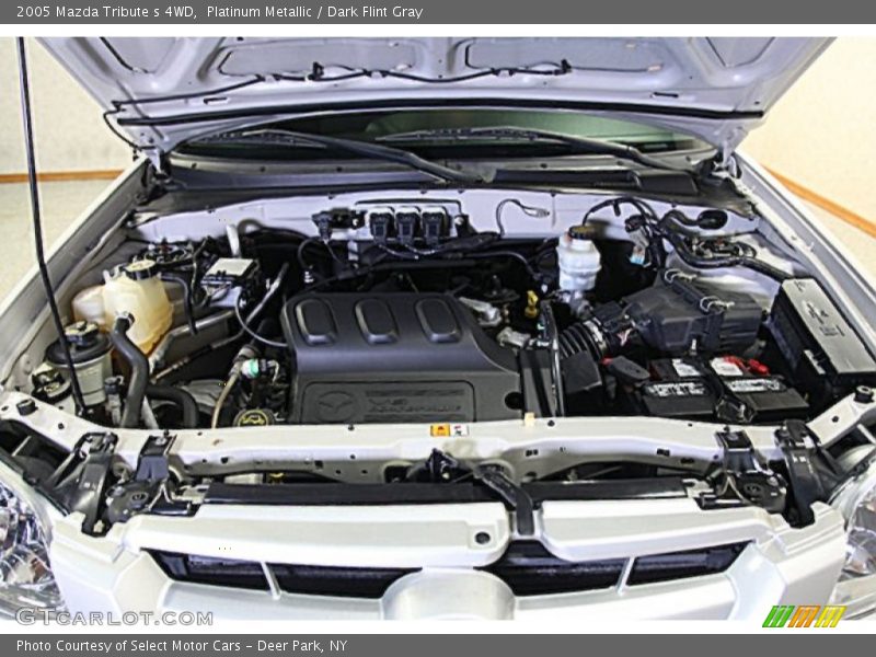 Platinum Metallic / Dark Flint Gray 2005 Mazda Tribute s 4WD