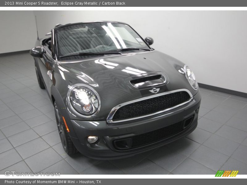 Eclipse Gray Metallic / Carbon Black 2013 Mini Cooper S Roadster