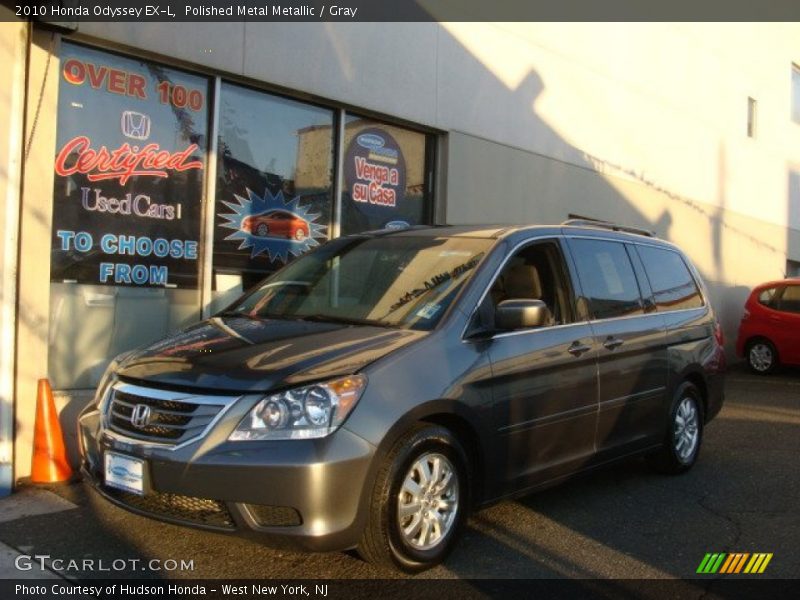 Polished Metal Metallic / Gray 2010 Honda Odyssey EX-L
