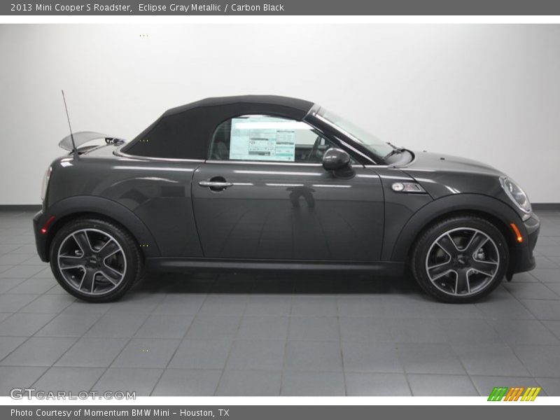 Eclipse Gray Metallic / Carbon Black 2013 Mini Cooper S Roadster