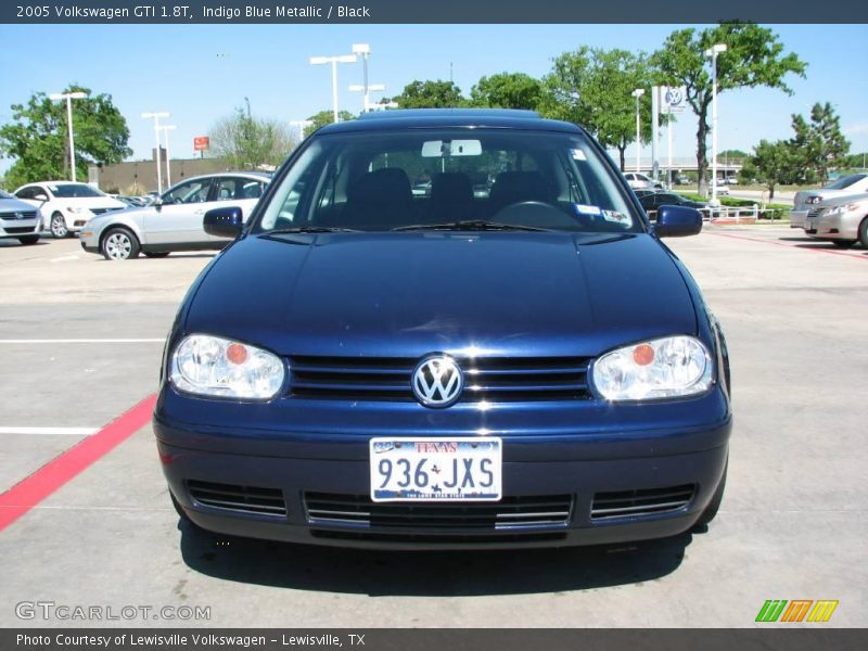 Indigo Blue Metallic / Black 2005 Volkswagen GTI 1.8T