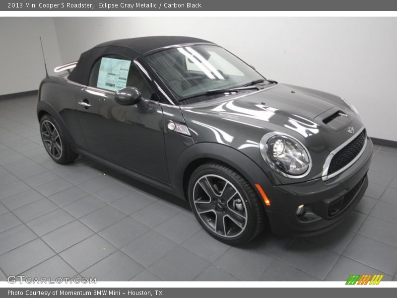 Eclipse Gray Metallic / Carbon Black 2013 Mini Cooper S Roadster