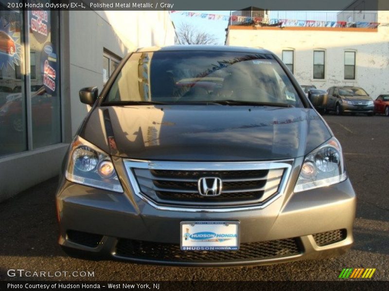 Polished Metal Metallic / Gray 2010 Honda Odyssey EX-L