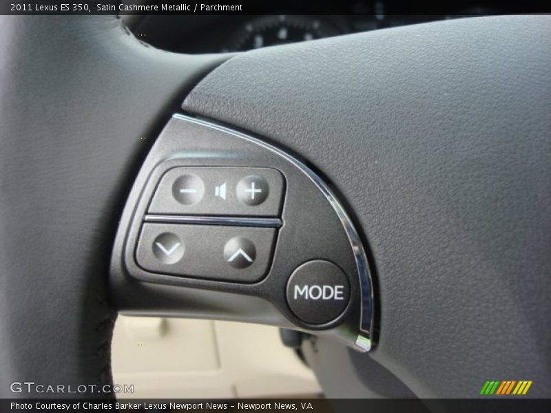 Satin Cashmere Metallic / Parchment 2011 Lexus ES 350