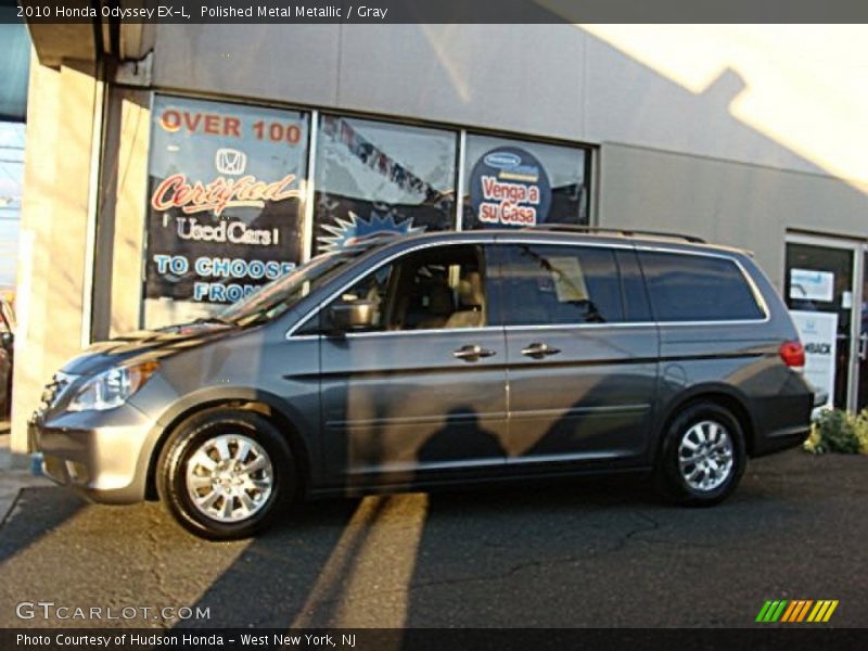 Polished Metal Metallic / Gray 2010 Honda Odyssey EX-L