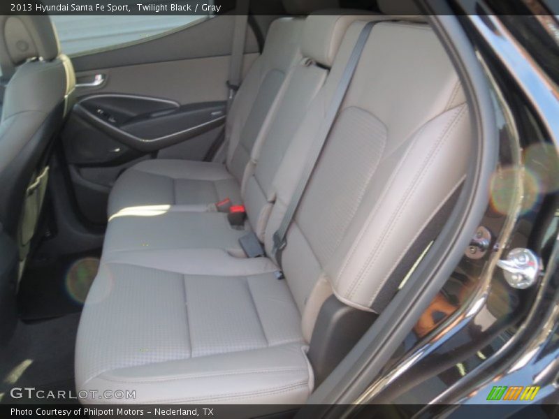 Twilight Black / Gray 2013 Hyundai Santa Fe Sport